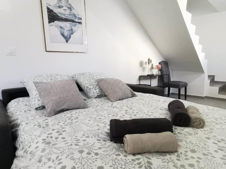 L'Elegant Duplex - Clim I Wifi I Proche Du Centre-Ville ミラマ エクステリア 写真